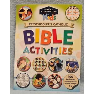 Preschooler’s Catholic Bible Activities – Illustrated (2020, New)